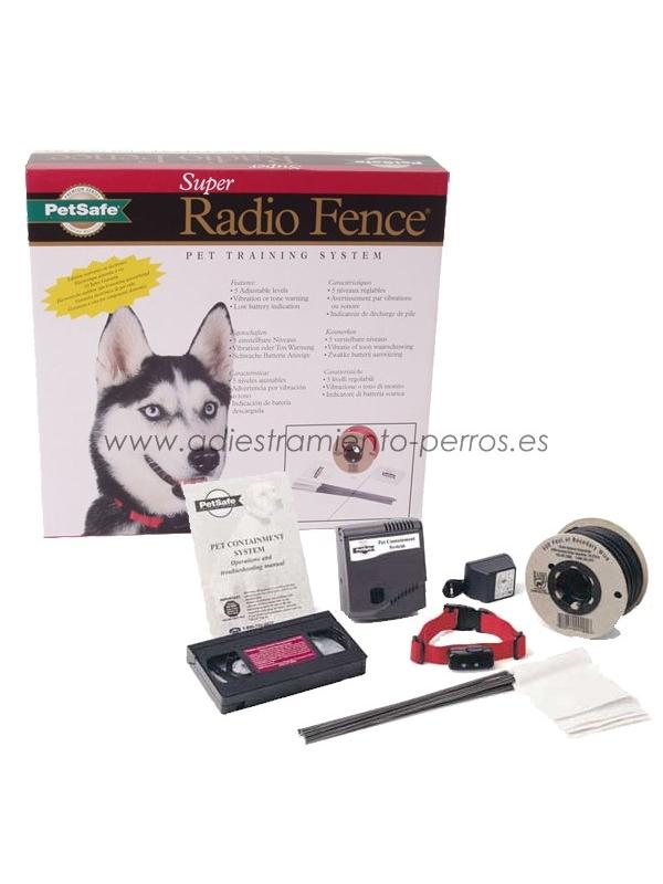 Valla Invisible Petsafe Radio Fence + 2 Collares Super Receiver 'valla  invisible petsafe para perros grandes barata' 'comprar valla perros grandes